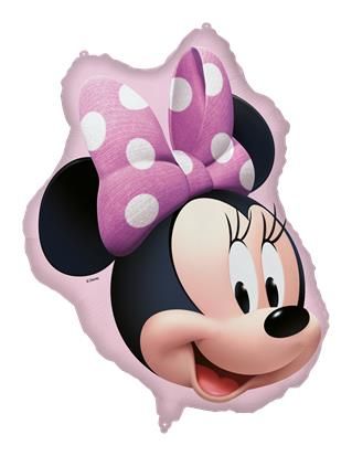 24" Minnie Mouse Face Shape Foil