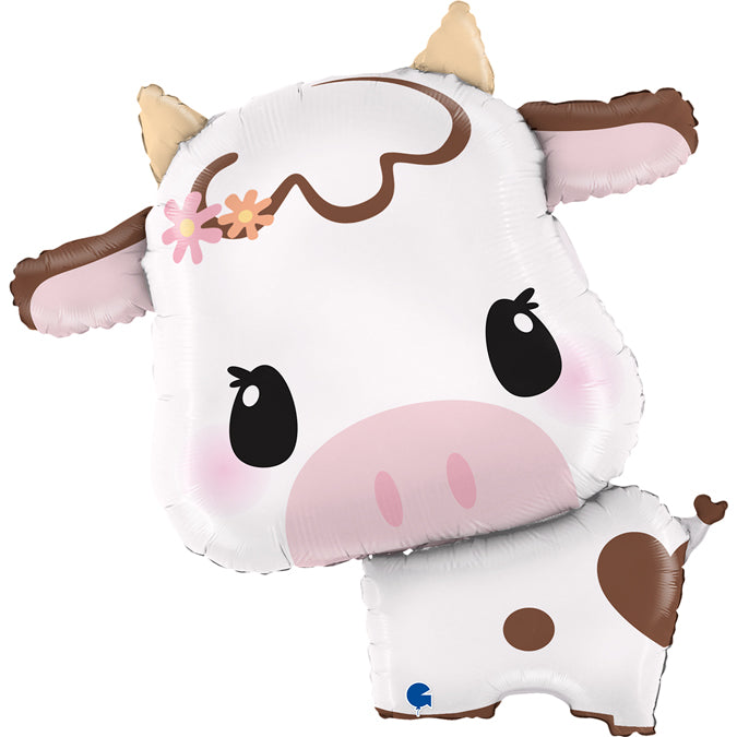25" Cute Cow Foil